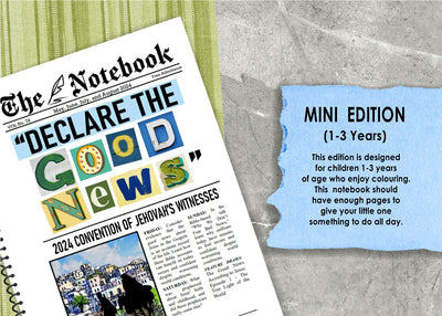 Mini Edition - Declare The Good News Notebook Printable - Digital Item