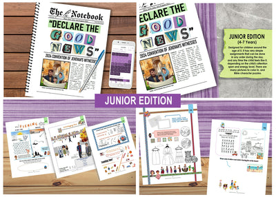Package Deal! Declare The Good News Notebook Printable (All Versions Included)