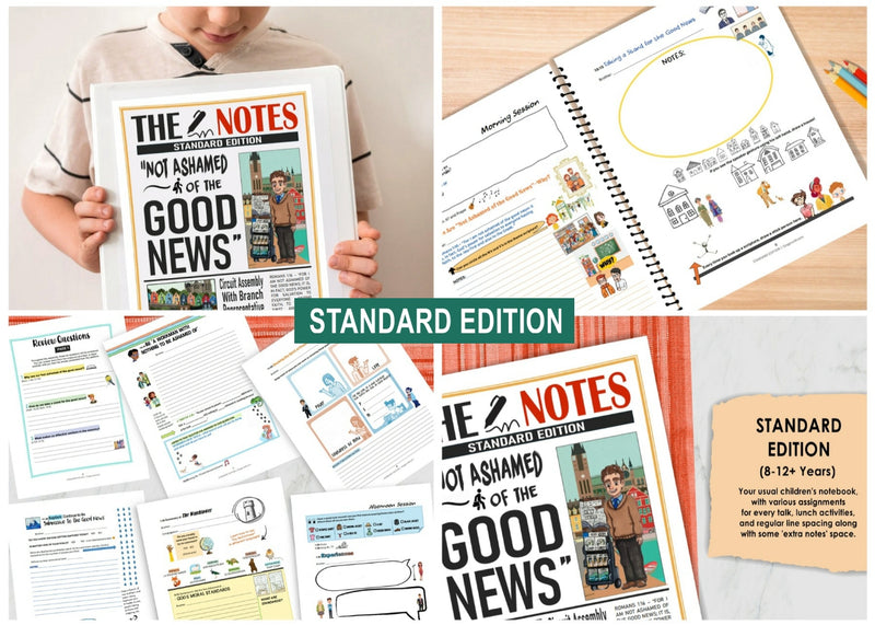 Not Ashamed of The Good News Assembly Activity Notebook Printable - Digital Item - PACKAGE DEAL