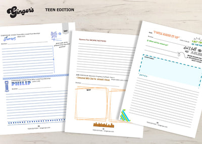 TEEN EDITION Download -Pure Worship (2025 Children's Notebook) Digital pdf File