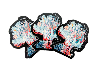 Corals Stickers - GINGERS