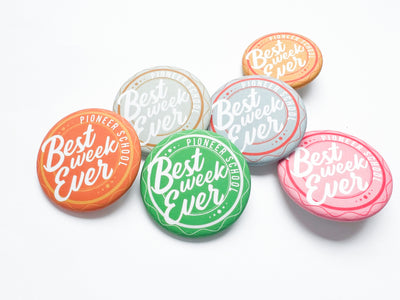 Custom Pins - Our Design + Your Words - GINGERS