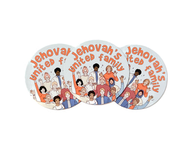 Jehovahs United Family Magnets - GINGERS
