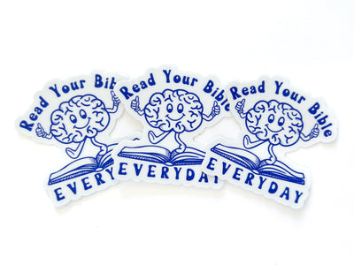 Happy Brain - Read Your Bible Everyday Stickers - GINGERS