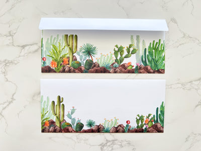 Cactus Letter Writing Set - Notepad and Envelopes - GINGERS