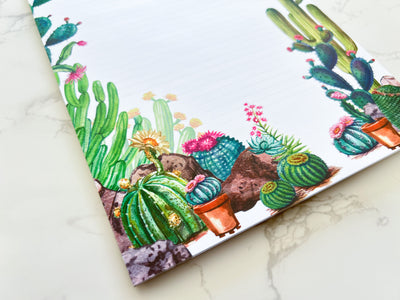 Cactus Letter Writing Notepad - GINGERS