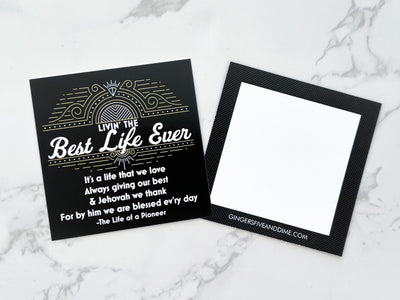 Best Life Ever Bite Size Cards - GINGERS