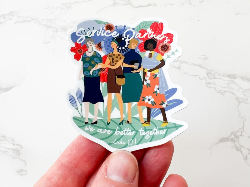 Service Partners Stickers - GINGERS