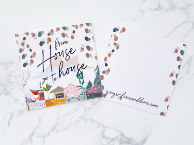 From House to House Bite Size Cards - GINGERS