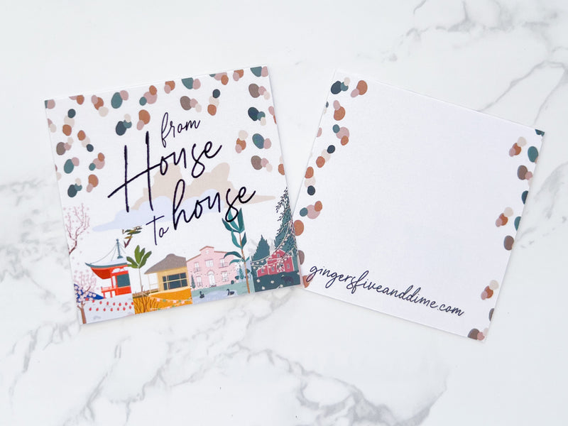 From House to House Bite Size Cards - GINGERS