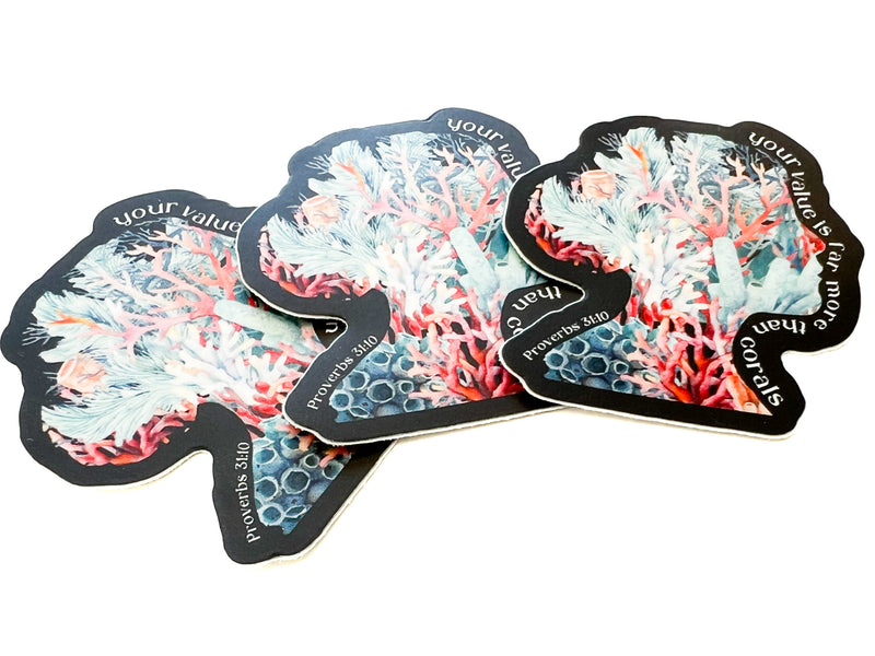 Corals Stickers - GINGERS