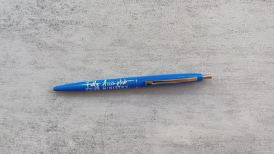 Fully Accomplish Your Ministry Blue Pens