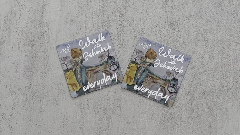 Walk With Jehovah Magnet