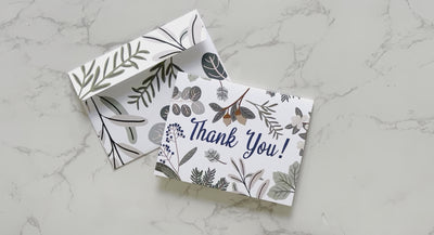 Thank You 4 x 6 Greeting Card