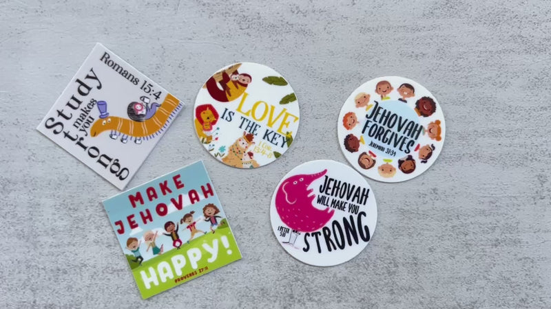 Make Jehovah Happy Stickers