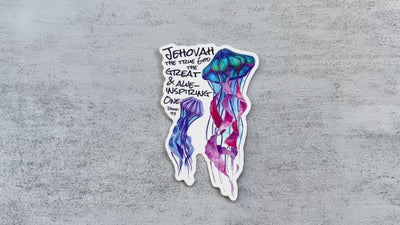 Jehovah is the True God Stickers