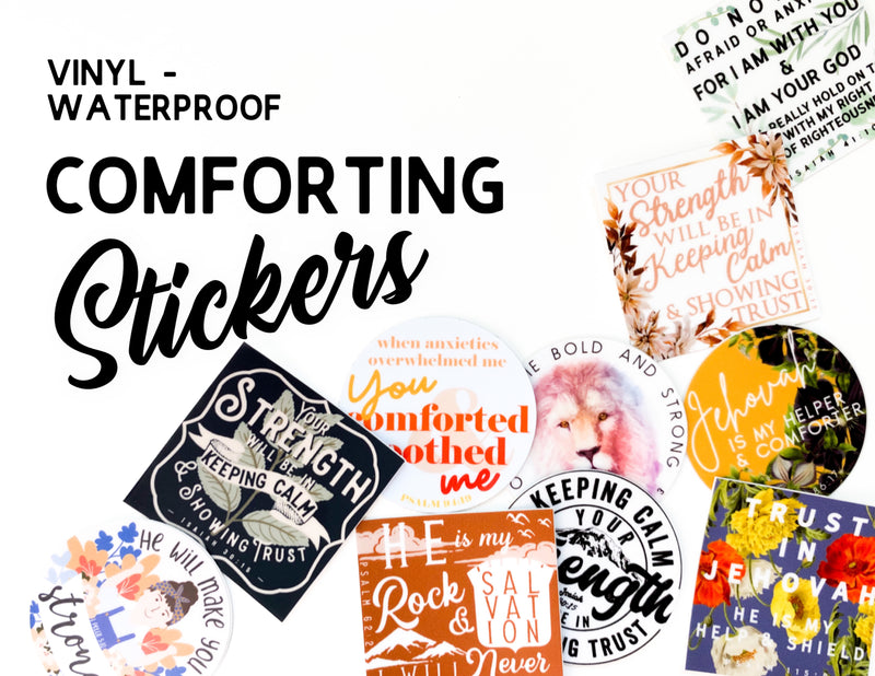 Mixed Comforting Stickers - GINGERS