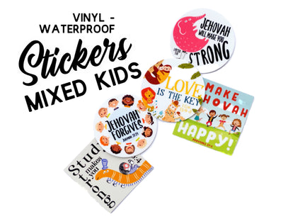 Mixed Kids Stickers - GINGERS