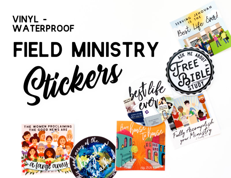 Field Ministry Mixed Stickers - GINGERS