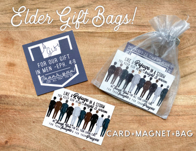 Elders Gift Bags Magnets - GINGERS