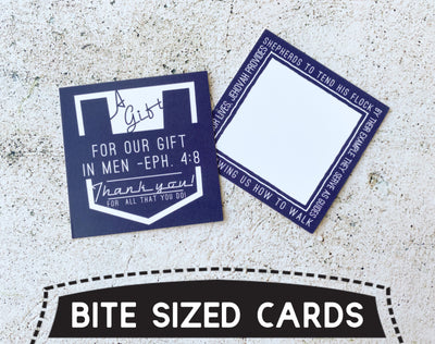 For Our Gift In Men Elder Bite Size Cards - GINGERS