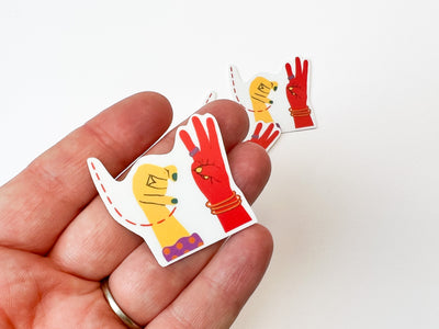 ASL JW Stickers - GINGERS