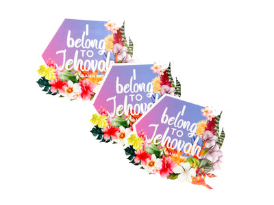 I Belong to Jehovah Stickers - GINGERS