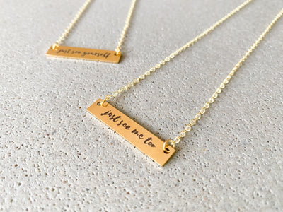Best Friend Paradise Gold Necklace - GINGERS