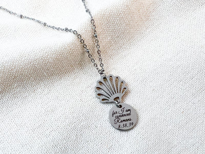 For I Am Convinced Silver Necklace - GINGERS