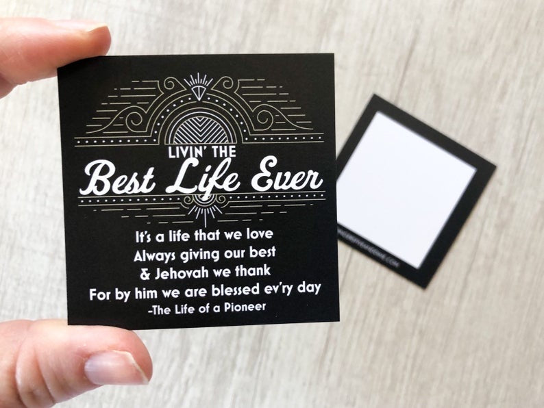 Best Life Ever Bite Size Cards - GINGERS
