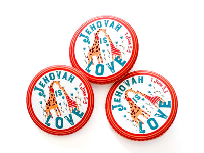 Jehovah is Love Kids Pins - GINGERS