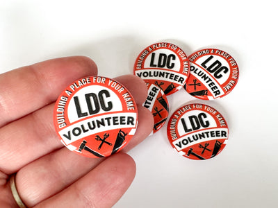 LDC Local Design Construction Pins - GINGERS
