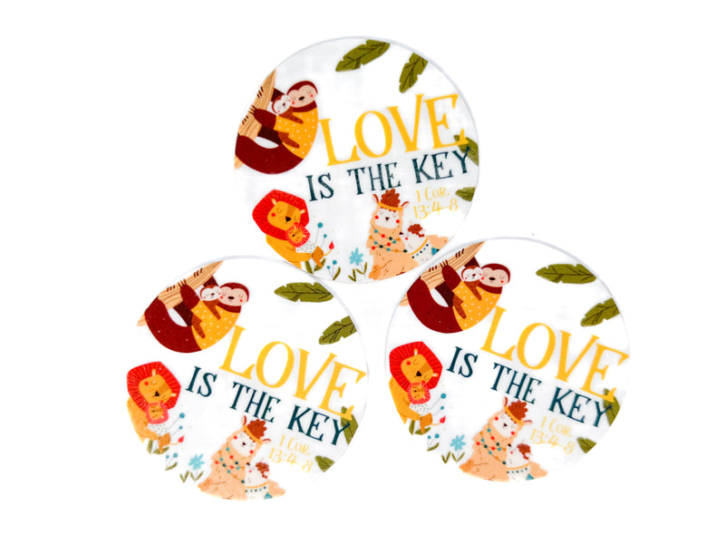 Love is the Key Stickers - GINGERS