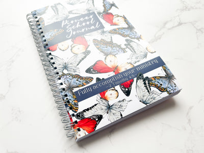 Butterfly Pioneer School Notes Notebook - GINGERS