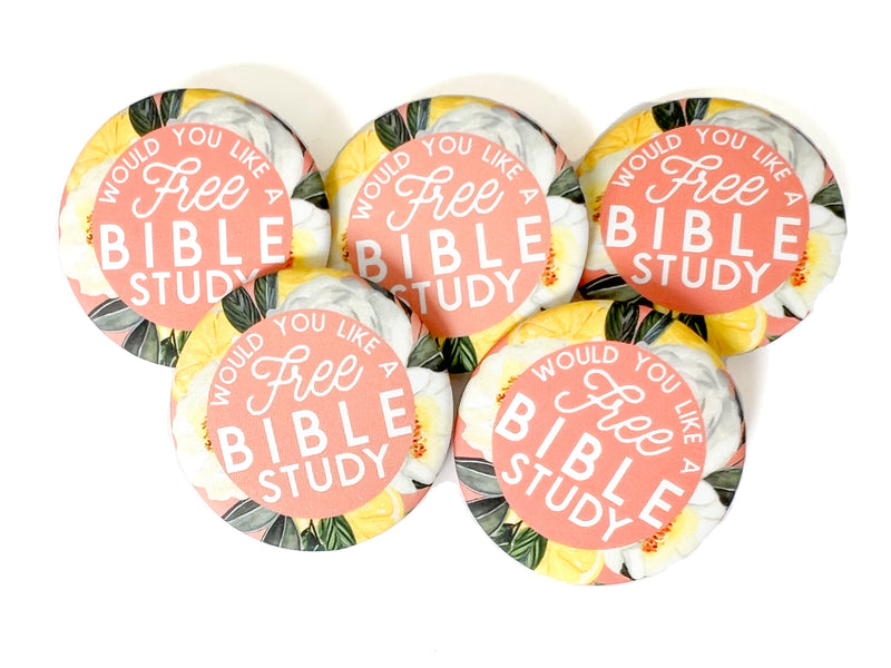 Vintage Lemons Ask Me About A Free Bible Study Pins - GINGERS