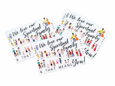 We Love Our Spiritual Family Magnets - GINGERS