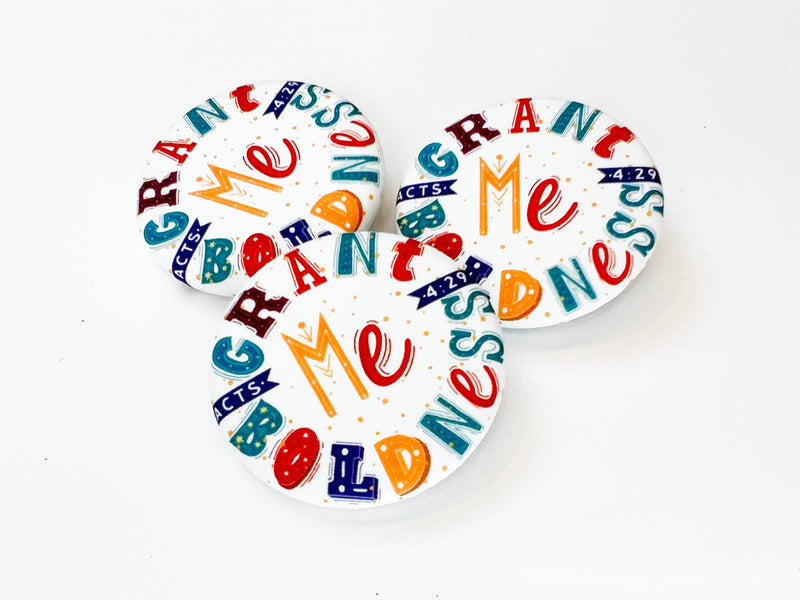 Grant Me Boldness Kids Pins - GINGERS