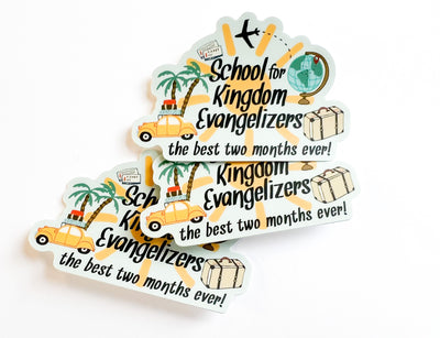 School for Kingdom Evangelizers Stickers - GINGERS