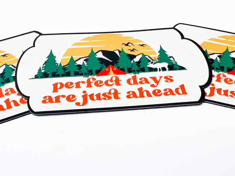 Perfect Days Are Just Ahead Magnets - GINGERS