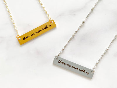 There are more with us Gold or Silver Necklace - GINGERS