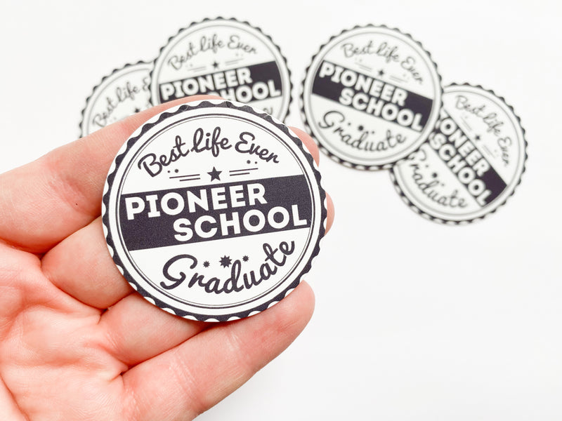 Pioneer School Graduate Best Life Ever Gift Bags Magnets - GINGERS