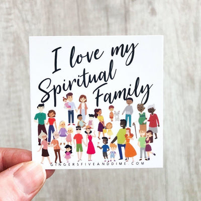 I love my spiritual family Gift Bags - Pins - GINGERS